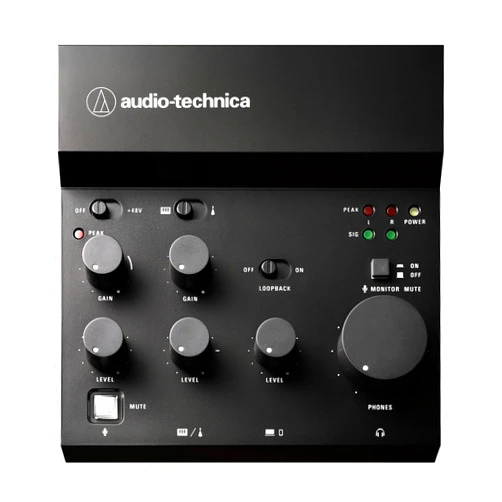 Audio-Technica AT-UMX3 USB Desktop Audio Mixer