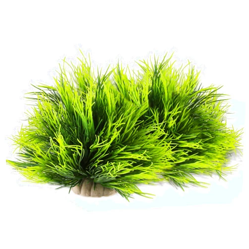 FdcLixuvol 2pcs Aquarium Plants Decorations Artificial Fish Tank Plants Plastic Fish Tank Accessories Green Natural Style Aquarium Plants
