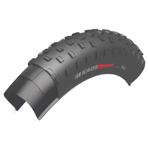Kenda Kaos Sport Tire - 24 x 2.6, Clincher, Steel, Black, 35tpi