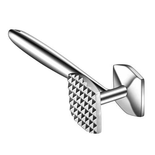 Aliglow Meat Tenderizer 304 Stainless Steel Hammer Mallet Tool Pounder Flattener For Tenderizing and Pounding