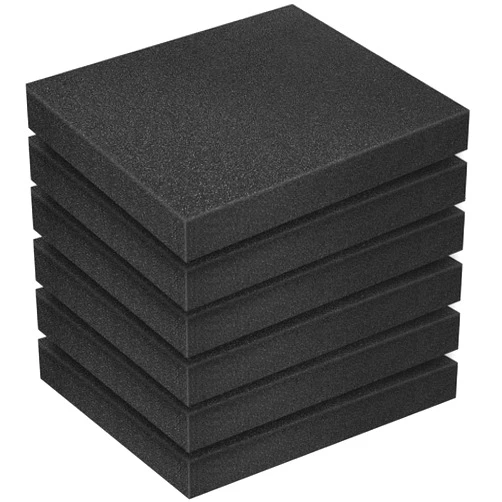 Needbrock 6 Pcs Polyurethane Foam Sheet, 16 x 12 x 2Inch Foam Inserts for Cases Cuttable Polyurethane Foam Pads Tool Box Foam for Cases Camera Toolbox Storage and Crafts