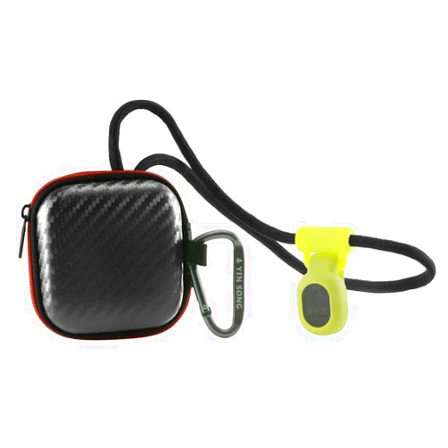 YIN SONG Compatible with Garmin Running Dynamics Pod Accessory Anti-Lost Rope with case-EVA (Black)