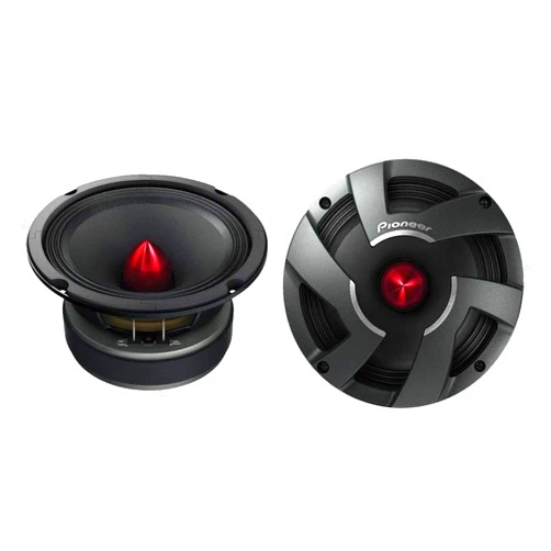 Pioneer TS-M800PRO 8-Inch PRO Series High Efficiency Mid-Bass Car Speaker Drivers - Pair, Black