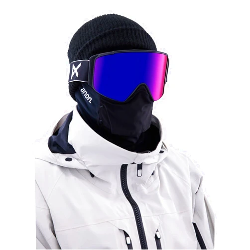 Anon M4S Low Bridge Fit Goggles (Cylindrical) + Bonus Lens