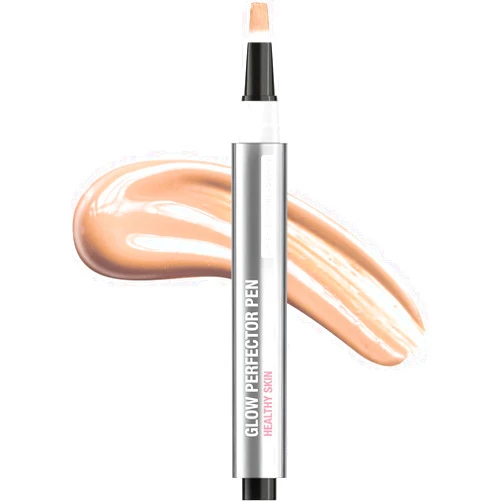 Neutrogena Healthy Skin Glow Perfector Pen, Lightweight Brightening Concealer Pen with Pro-Vitamin B5 & Vitamin E to Brighten Darkness & Dullness for a Natural, Radiant Highlight, Fair, .1 oz