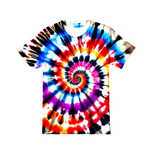 Harycnct Little Kids Tie Dye Shirt Size 4-10 Boys' Girls' Hippies Senior Tie-Dye Tee Tshirt