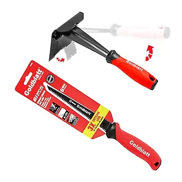 Goldblatt Trim Puller, Removal Multi-Tool & Goldblatt Jab Saw - 6-inch Drywall Wallboard Saw