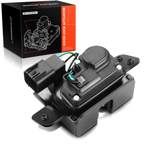 A-Premium 4-Pin Manual Liftgate Tailgate Trunk Latch Lock Actuator Compatible with Buick Cadillac Chevy GMC Pontiac Saturn Vehicles - Enclave Escalade SRX Suburban Yukon Terrain Torrent, Not for 6-Pin