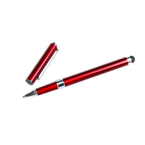 Tek Styz PRO Stylus + Pen Works for Plantronics Voyager 6200 UC Black P/N 208748-01 with Custom High Sensitivity Touch and Black Ink! [3 Pack-RED]