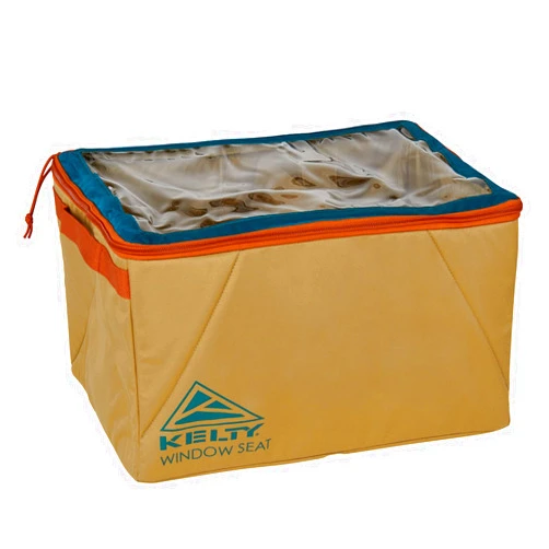 Kelty Window Seat – Camping, Tailgating, Travel Organization Hub, Road Tripping Overlanding Storage, Clear Lid, Rugged Fabrics