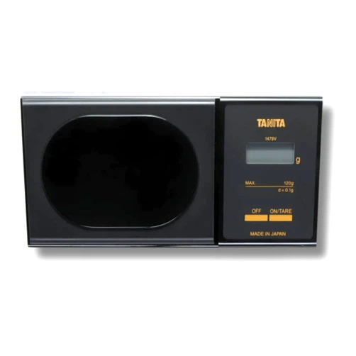 Tanita 1479V Professional Digital Mini Scale - Japan Technology - 120 Grams Capacity - Accurate & Reliable Gold Weighing- with Clear 4-Digit LCD, Low Battery Indicator, Energy Saving, Pocket Size