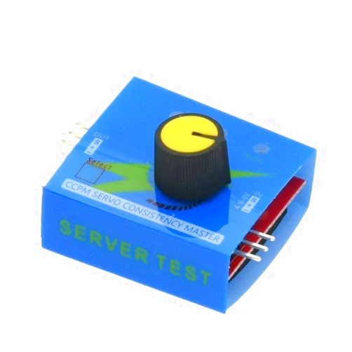 Generic Multi Servo Tester 3CH ECS Consistency Speed Controler Power Channels CCPM CCMP Meter for Rc Drone Car Boat Airplane Models