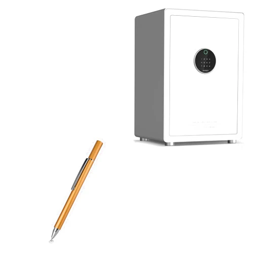 BoxWave Stylus Pen Compatible with KAPUCI Fingerprint Safe Box 3.38 Cuft - FineTouch Capacitive Stylus, Super Precise Stylus Pen - Champagne Gold