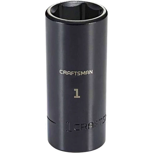 CRAFTSMAN Deep Impact Socket, SAE, 1/2-Inch Drive, 1-Inch (CMMT15984)