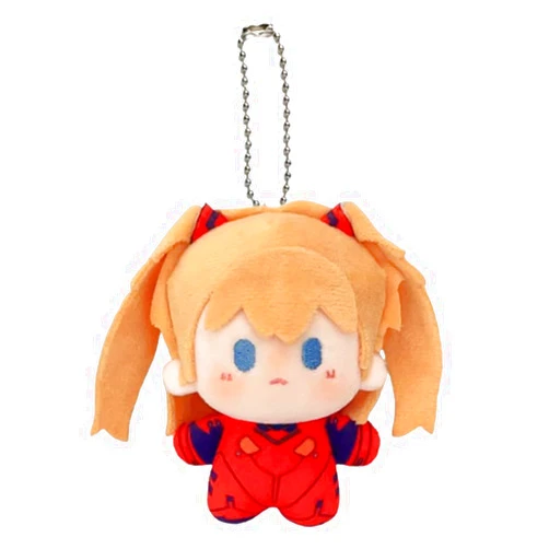 Generic Asuka Langley Plush Keychain Plush Pendant Stuffed Plushies Figurine Ornaments for Backpack Car Pendants Ornamental Pendant Figure