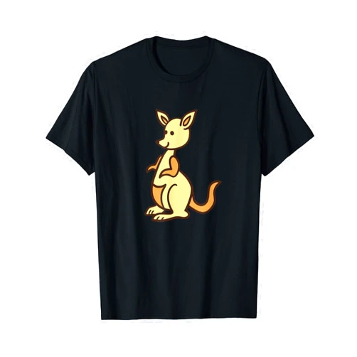 Australien Beuteltiere lustige Beuteltier Sprüche Funny kangaroo comic with pouch for the Australia holiday T-Shirt