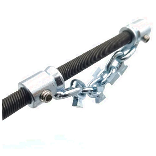 LEADFEN with carbide-tip drain cleaning cutter DN32-40mm pipe cleaning knocker 8mm flexible shaft cable sink tube unclog