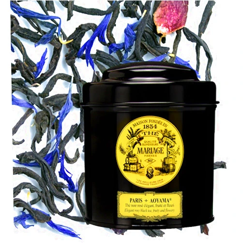 Mariage Frères MARIAGE FRERES. Paris Aoyama, 100g Loose Tea, in a Tin Caddy (1 Pack)