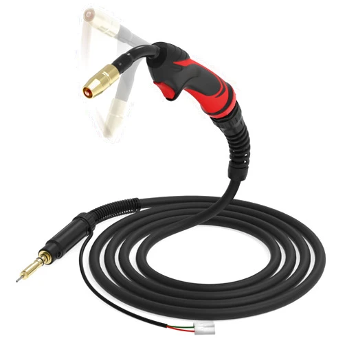 YESWELDER Flex Neck MIG Welding Gun Torch Stinger 100A 10ft, Replacement Hobart H-10/H100S2 MIG Gun for Hobart Handler 135/140/175/180/187