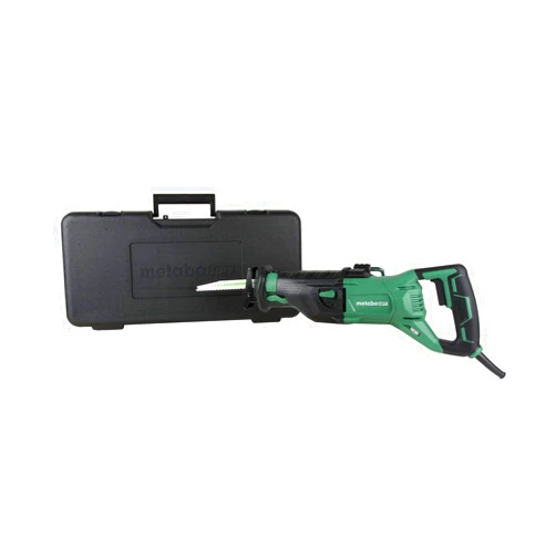 Metabo HPT Reciprocating Saw | Corded | 11-Amp | Variable Speed | Orbital Function Switch | Bevel Gear Drive System | Adjustable Pivot Foot | CR13VST
