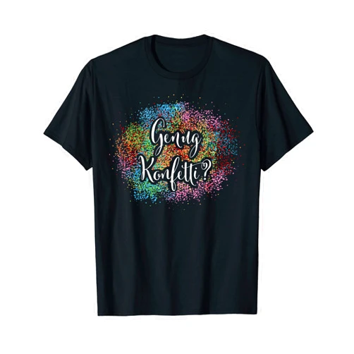 Kölner Karneval Fasching Konfetti Kostümersatz Carnival Fancy Dress Confetti Fastelovend Jester Fun T-Shirt