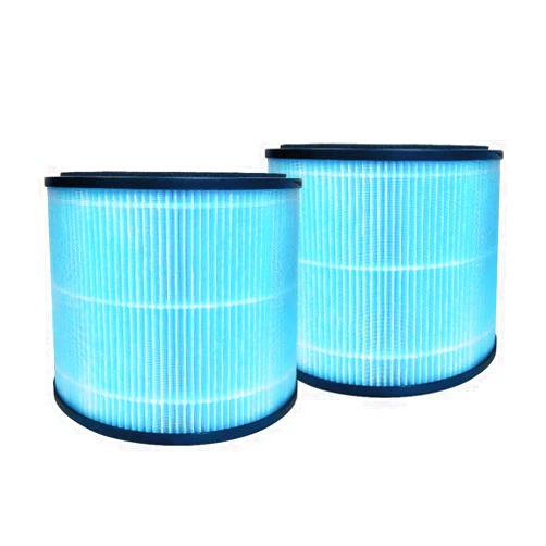 PureSturdy AP0601 Air Purifier Replacement Filters for Airtok AP0601/AP0601-RF Air Pu-rifier, High-Efficiency Activated Carbon 4-in-1 H13 True Hepa Filter, 2pack, Blue