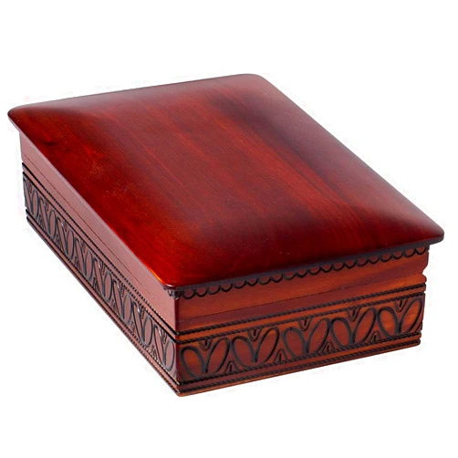 Enchanted WORL OF BOXES JEWELRY WOODEN BOX Handmade Linden Wood Keepsake, Made in Poland