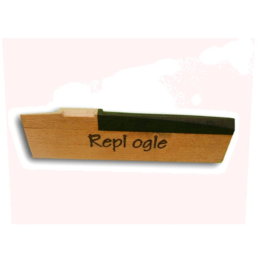 Replogle Reso REP-SME1CR Resonator Saddles - Split Maple/Ebony Capped Compensated & Radius