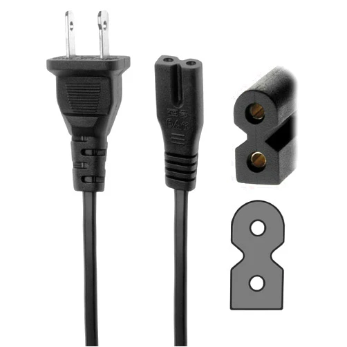 PPJ AC Power Cord Outlet Socket Cable Plug Lead for The Singing Machine GPX J100S CD+G Portable Karaoke Party Singing Machine System SMDigital SM Digital CDG Karaoke System
