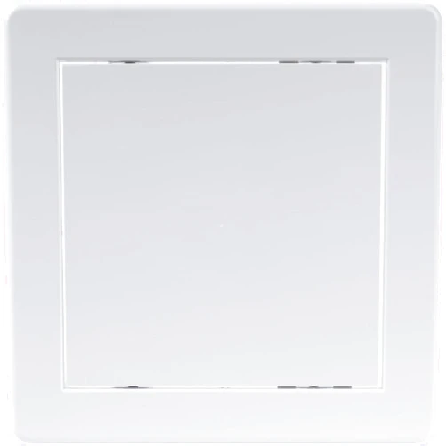 HVAC OV 6 x 6 Inch White Square ABS Plastic Plumbing Access Panel - Indoor Wall Access Door for HVAC, Wall, Ceiling, and Drywall with Door - Opening Box Door Cover - Easy to Instal