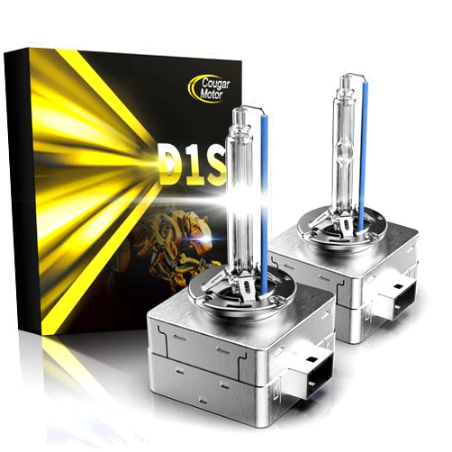 Cougar Motor HID Xenon Headlight Replacement Bulbs - D1S - 35W 8000K (Pack of two bulbs)