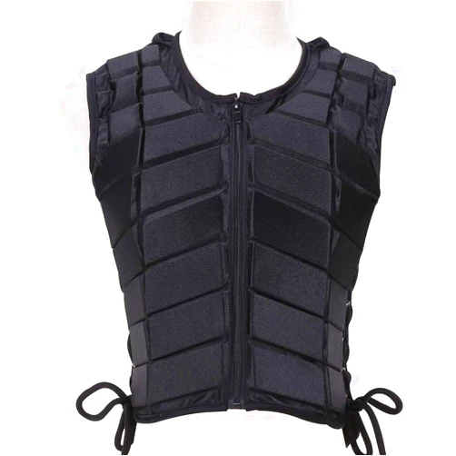 JIUCHEN Horse Riding Vest, Equestrian Body Protector Protective Gear | Horse Riding Training Waistcoat Body Safety EVA Equestrian Vest for Unisex Adults Boys Girls Children