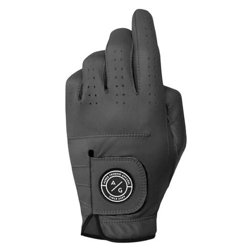 Asher Men's Premium Charcoal Golf Glove XL -(goes on Left Hand)