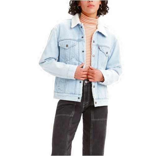 Levi's Women's Ex-Boyfriend Sherpa Trucker Jacket (Also Available in Plus)