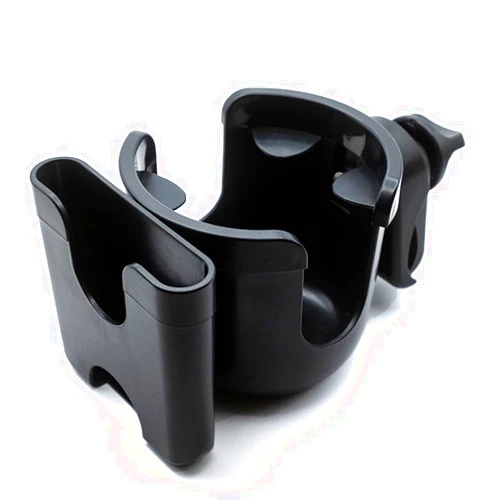 ManiHam Stroller Cup Holder with Phone Holder, Universal Compatibility for Uppababy, Nuna, Doona Strollers, 2-in-1 Cup Phone Holder for Stroller, Wheelchair, Walker, Bike, Scooter