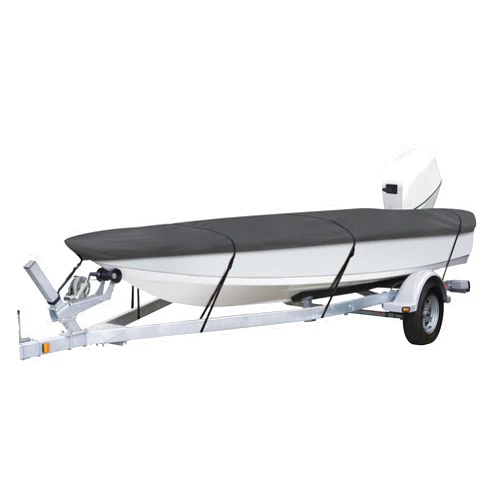 Classic Accessories StormPro Heavy-Duty Boat Cover, Fits Boats 14 ft - 16 ft Long x 75 in Wide