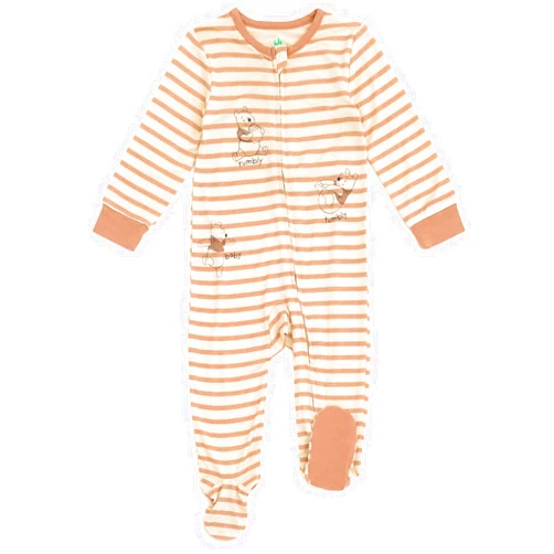 Disney Winnie the Pooh Baby Bamboo Zip Up Sleep N' Play Newborn to Infant Sizes (Newborn - 24 Months)