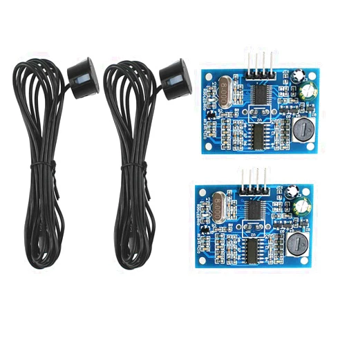 HiLetgo 2pcs JSN-SR04T Integrated Ultrasonic Module Distance Measuring Transducer Sensor Waterproof for Arduino