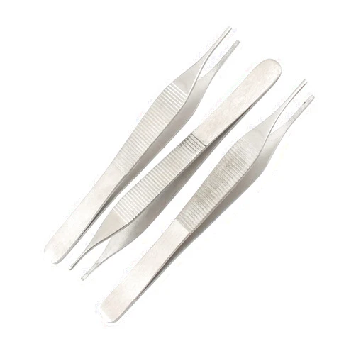 OdontoMed2011 ADSON Dressing TWEEZER Forceps 15CM Standard Serrated TIP Dental Pliers LOT 3 Pieces Stainless Steel Instruments ODM