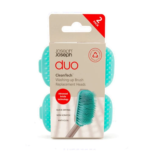 Joseph Joseph Duo CleanTech™ Washing-up Brush Replacement Heads (2-Pack)