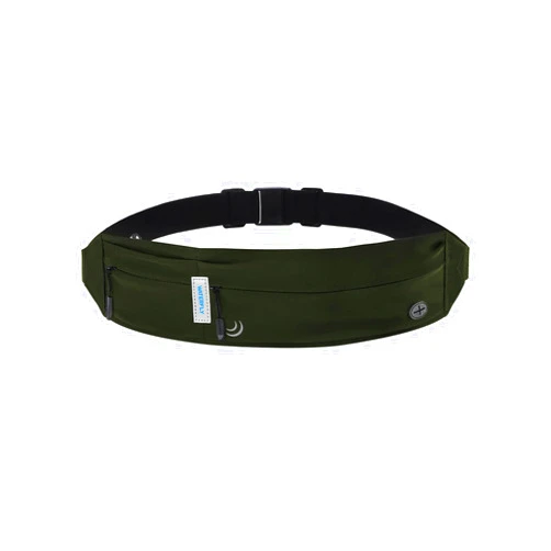 WATERFLY Running Belt Fanny Pack: Runner Marathon Jogging Waist Pack Sport Workout Exercise Fitness Phone Holder Belt for Men Women Jogger Slim Waistband…