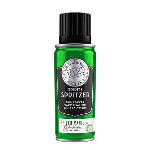 18.21 Man Made Men’s Spirits Spritzer, 3.4 oz. - Long-Lasting All Over Body Spray with Masculine Aromatics - Gifts for Him