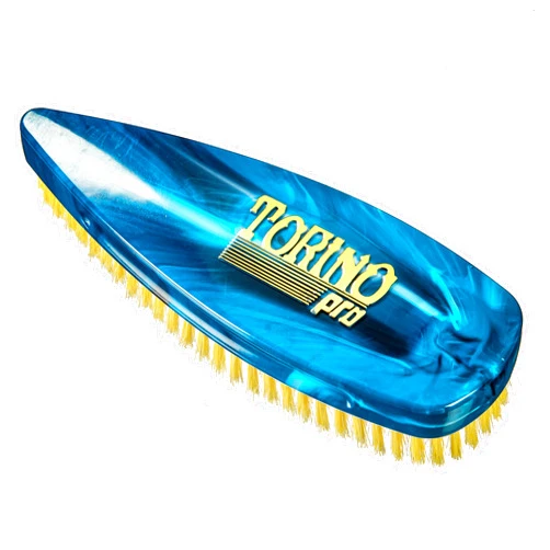 TORINO PRO WAVE BRUSHES BY BRUSH KING Torino Pro Wave brush #248 - Medium Pointy Palm Shower Brush - Great workhorse and for laying down 360 waves