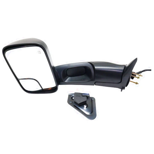 Kool-Vue Kool Vue Driver Side Power Heated Towing Mirror for Dodge Ram 1500 Ram 2500 Ram 3500 1998-2001 Textured Standard Cab