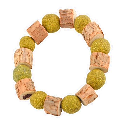 balacoo Wooden Necklace Toys Cat Supplies Pet Toys for Cats Molar Grinding Tools