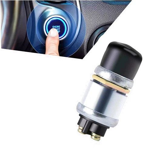 Jokormo 1 PC Car Momentary Push Button Switch, 1.14