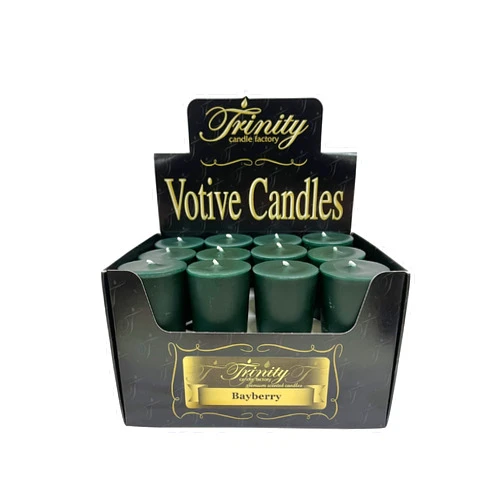 Trinity Candle Factory - Bayberry - Votive Candle - 24 Pack