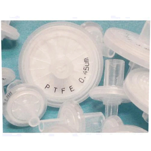 LabExact IWT-ES10017 PTFE Membrane Filtration Syringe Filter, Non-Sterile, Hydrophobic, 0.22µm Pore Size, 13mm Diameter (Pack of 100)
