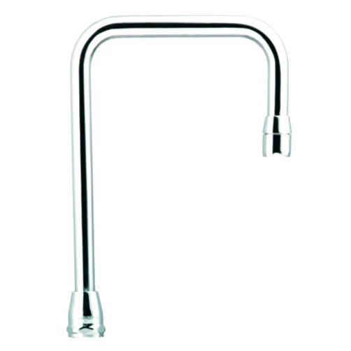 Moen S0011 Commercial M-Dura Double-Bend Spout, 12-Inch Reach, 6-Inch to Aerator, Chrome