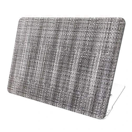 BaayCerrie Black White Woven Design for MacBook Pro 13 inch Case A2338 A2289 A2251 A2159 A1989 A1708 A1706 (2024-2016)